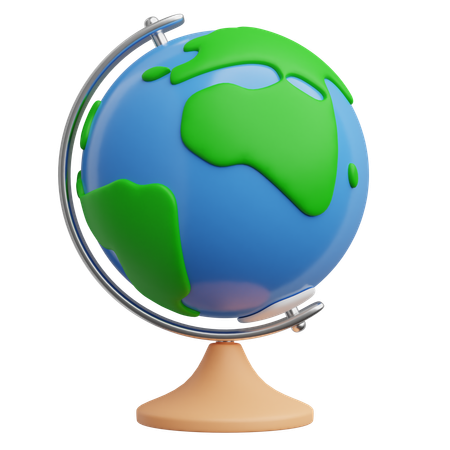 Globe  3D Icon