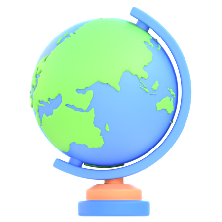 Globe  3D Icon