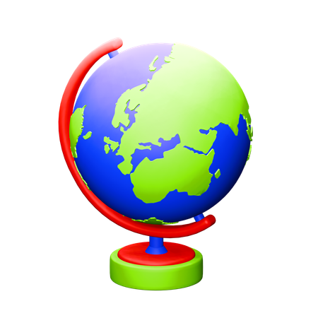 Globe  3D Icon