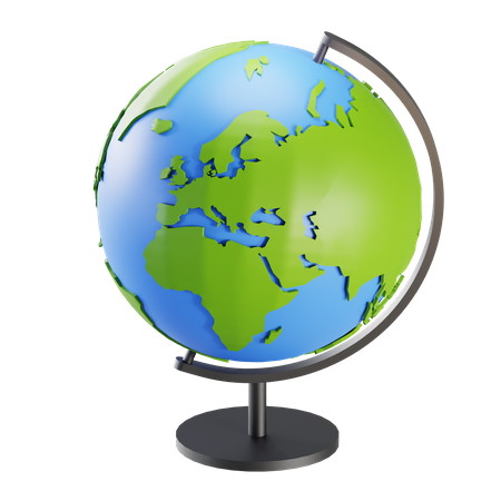 Globe  3D Icon