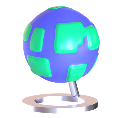 Globe  3D Icon