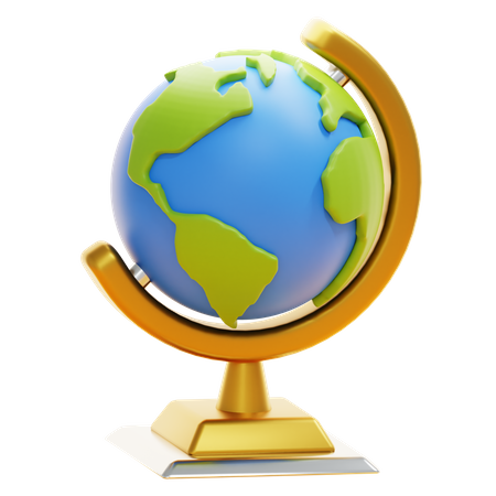 GLOBE  3D Icon