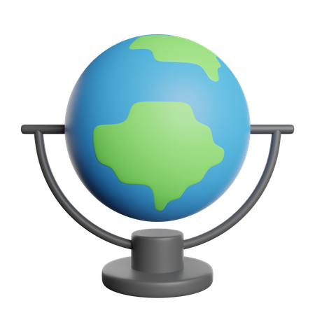 Globe  3D Icon