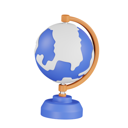 Globe  3D Icon