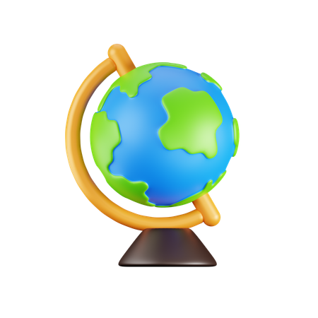 Globe  3D Icon
