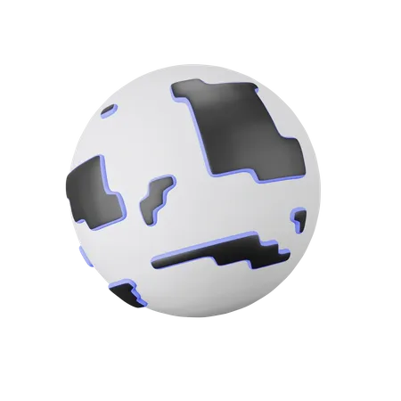 Globe  3D Illustration