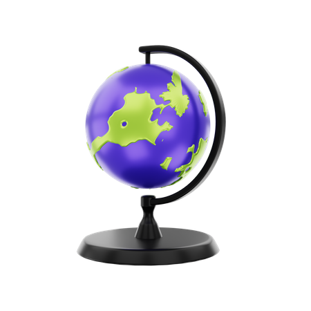 Globe  3D Illustration