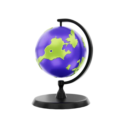 Globe  3D Illustration