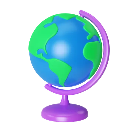 Globe  3D Illustration