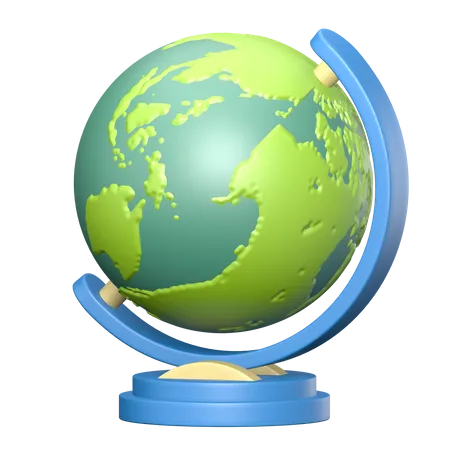 Globe  3D Illustration