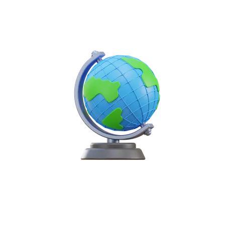 Globe  3D Illustration