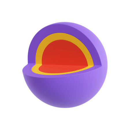 Globe Chart  3D Icon