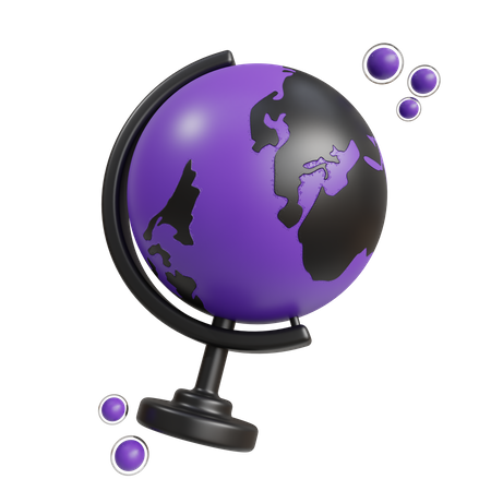 Globe Earth  3D Icon