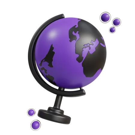 Globe Earth  3D Icon