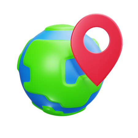 Globe Maps  3D Icon
