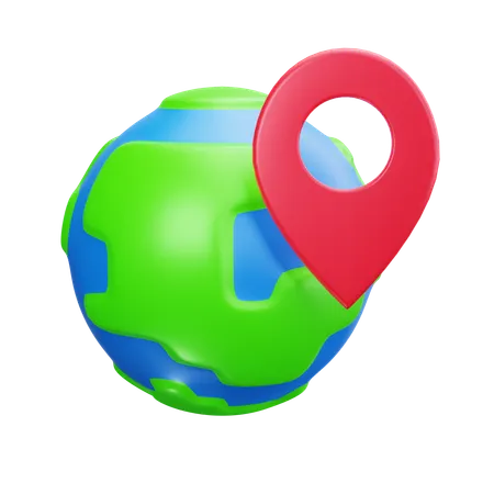 Globe Maps  3D Icon