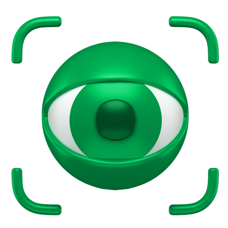 Globe oculaire  3D Icon