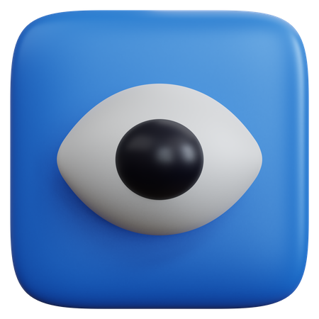 Globe oculaire  3D Icon