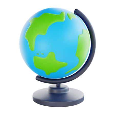 Globe terrestre  3D Icon