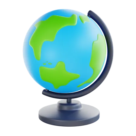 Globe terrestre  3D Icon