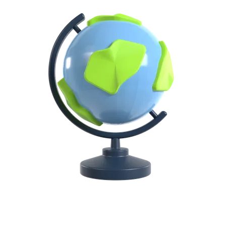 Globe terrestre  3D Icon