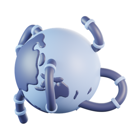 Ver du globe  3D Icon