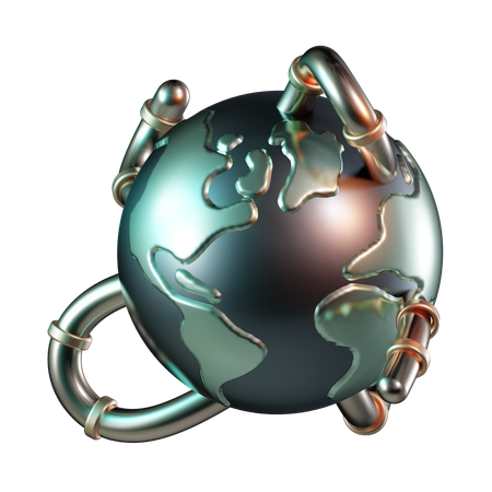 Globe Worm  3D Icon