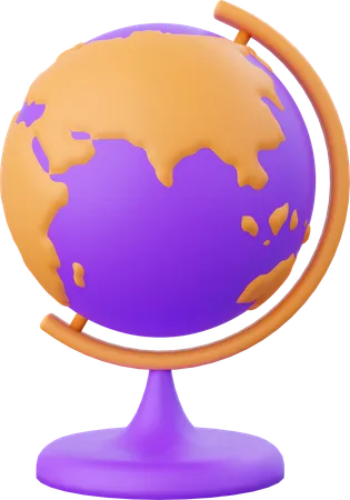 Globes éducatifs  3D Icon