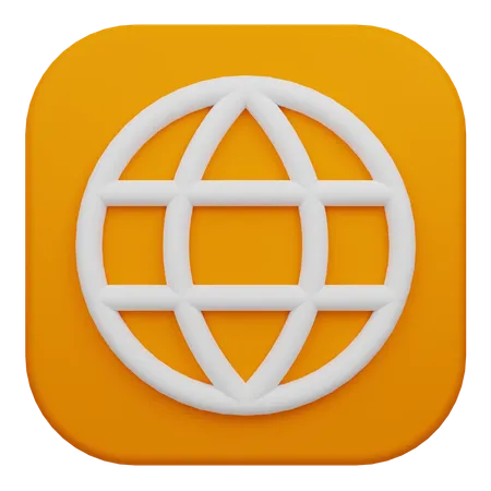 Globo  3D Icon