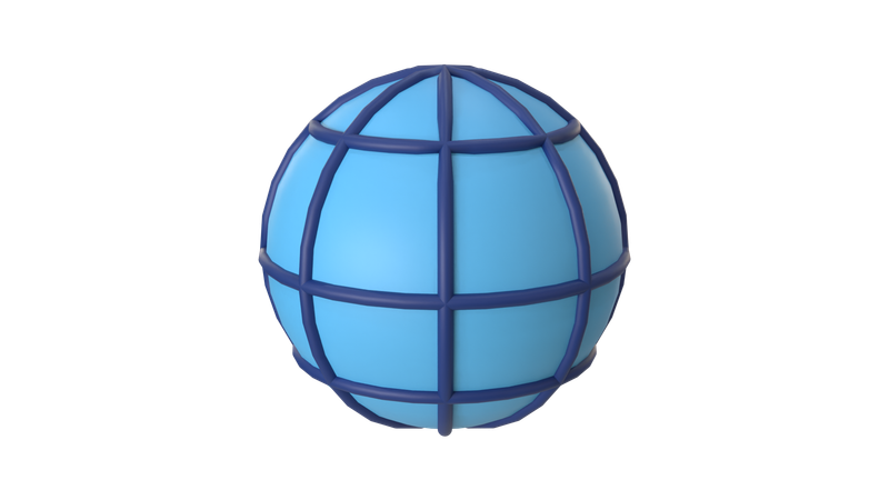 Globo  3D Icon