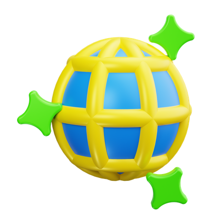 Globo  3D Icon