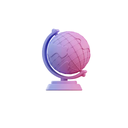 Globo  3D Illustration