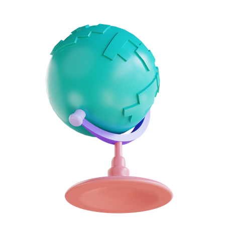 Globo de mesa  3D Icon