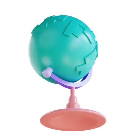 Globo de mesa  3D Icon