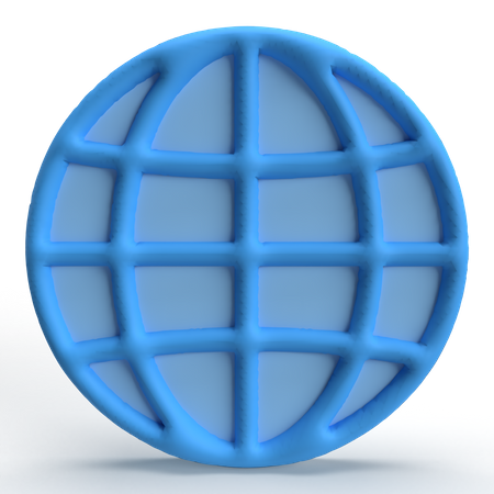 Globo  3D Icon