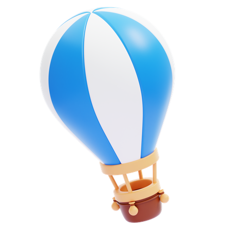 Globo aerostático  3D Icon