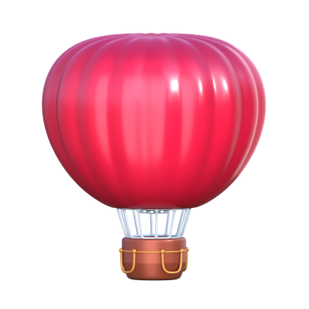 Globo aerostático  3D Icon