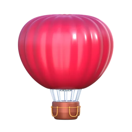 Globo aerostático  3D Icon