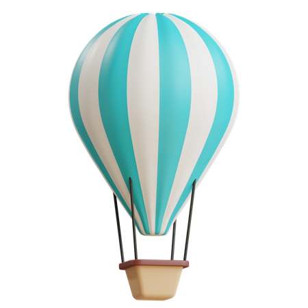 Globo aerostático  3D Icon