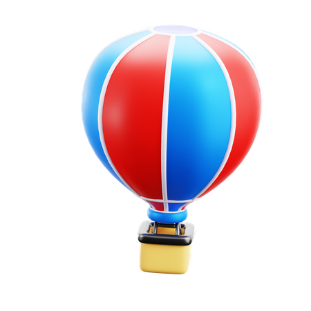 Globo aerostático  3D Icon