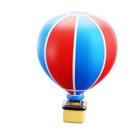 Globo aerostático  3D Icon