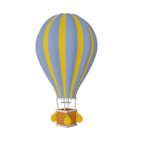 Globo aerostático  3D Icon