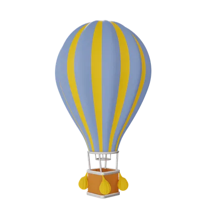 Globo aerostático  3D Icon