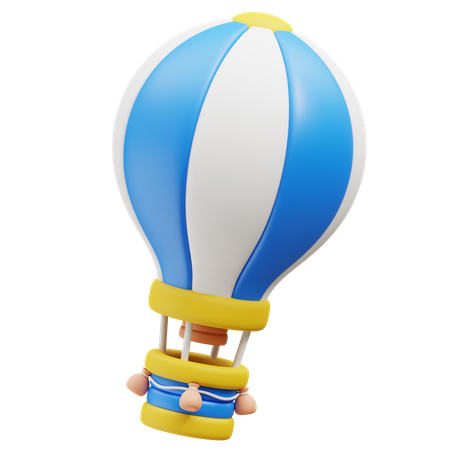 Globo aerostático  3D Icon