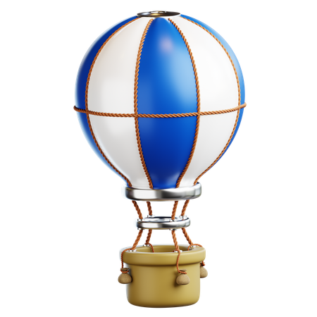 Globo aerostático  3D Icon