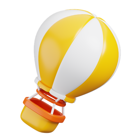 Globo aerostático  3D Icon