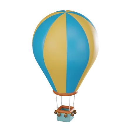 Globo aerostático  3D Icon