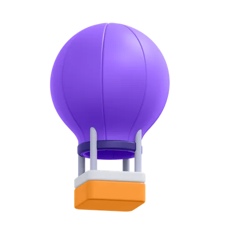 Globo aerostático  3D Icon