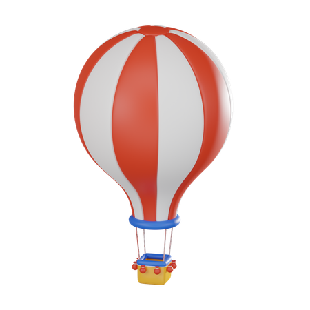 Globo aerostático  3D Icon