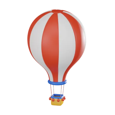 Globo aerostático  3D Icon